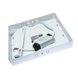 LED Šviestuvas keturkampis Stromtec QS-PL-18W-NS-S