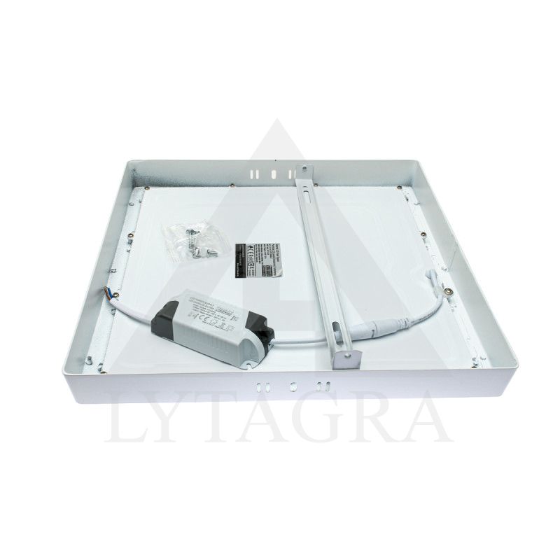 LED Šviestuvas keturkampis Stromtec QS-PL-24W-NS-S