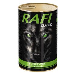RAFI konservai šunims su elniena 1250 g