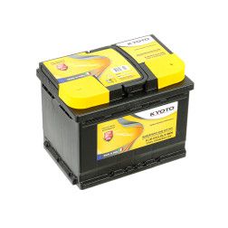 Akumuliatorius KYOTO 12 V, 55 Ah, 500 A, pliusas kairėje