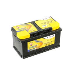 Akumuliatorius KYOTO EFB 12 V, 75 Ah, 730 A, pliusas dešinėje