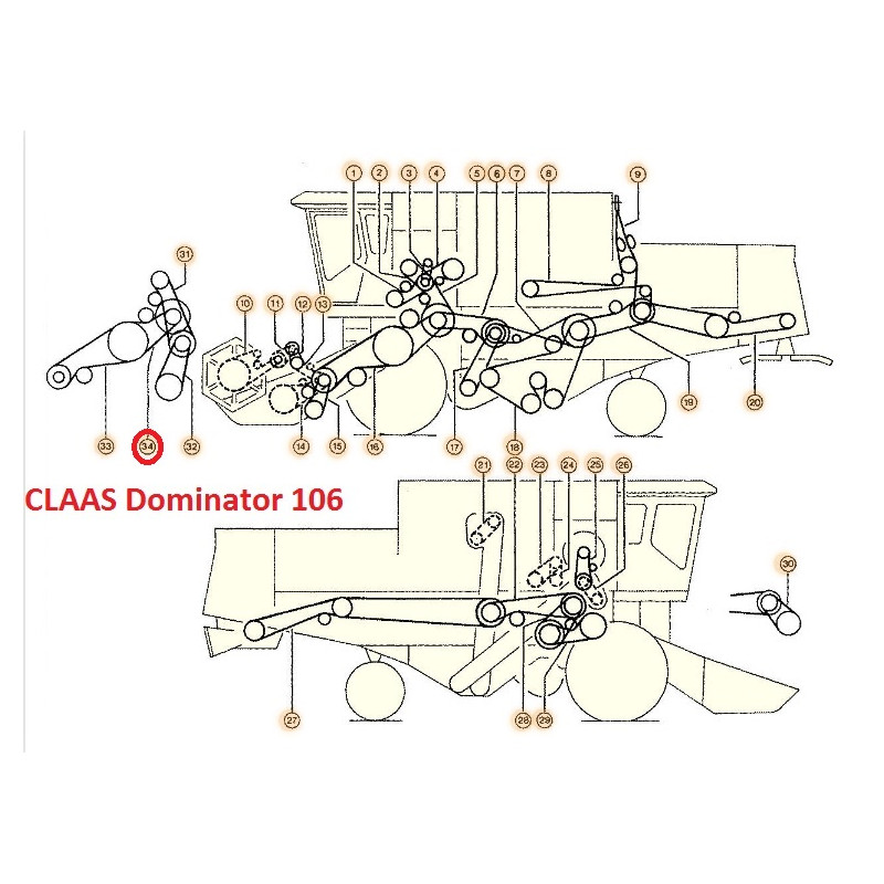 DIRŽAS 32-19-3060 (LI) AGRIBELTS