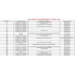 Diržas HARVEST BELTS C/H-5754 CL 603017.3