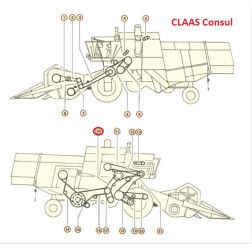 Diržas GATES 0301183 (B17-2362 LI)