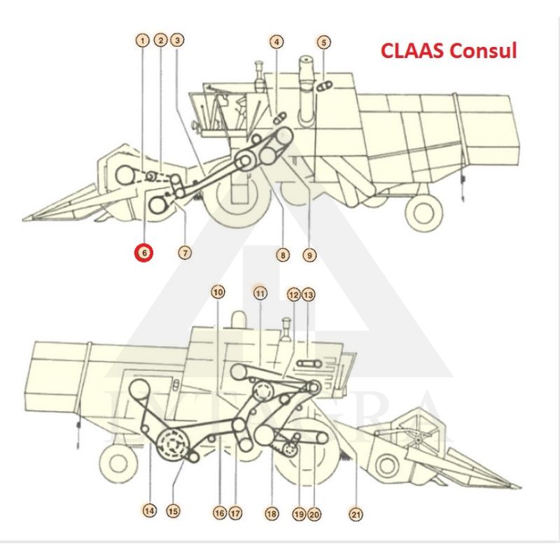 Diražs GATES 1459199 (28-1180)