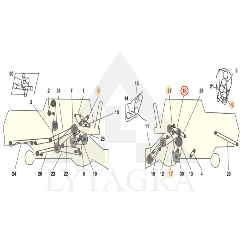 H108175 (3HC-2300) QPOWER DIRŽAS