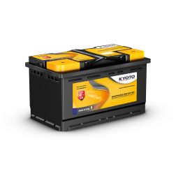 Akumuliatorius KYOTO 12 V, 75 Ah, 680 A, pliusas kairėje