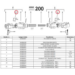 Kryžmė 2200A 30,16x92