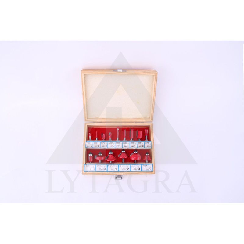 Frezų medžiui rinkinys Realtek 33930069 18vnt