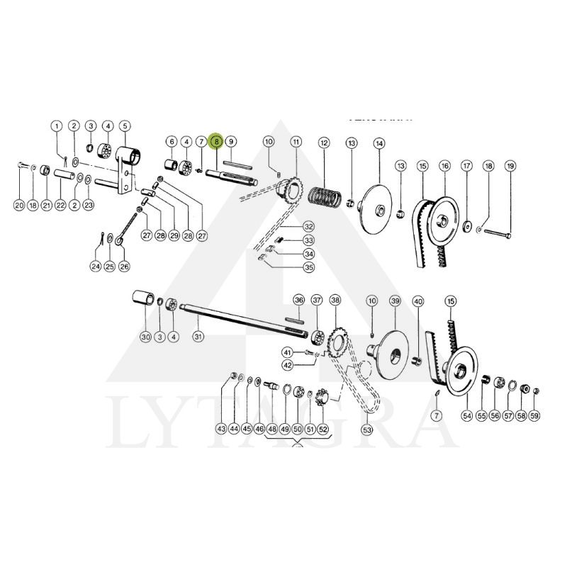 Velenas CLAAS 670214