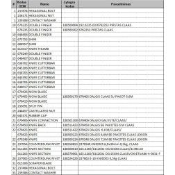 670450 DALGIS BE PAKOTES 6 M CLAAS