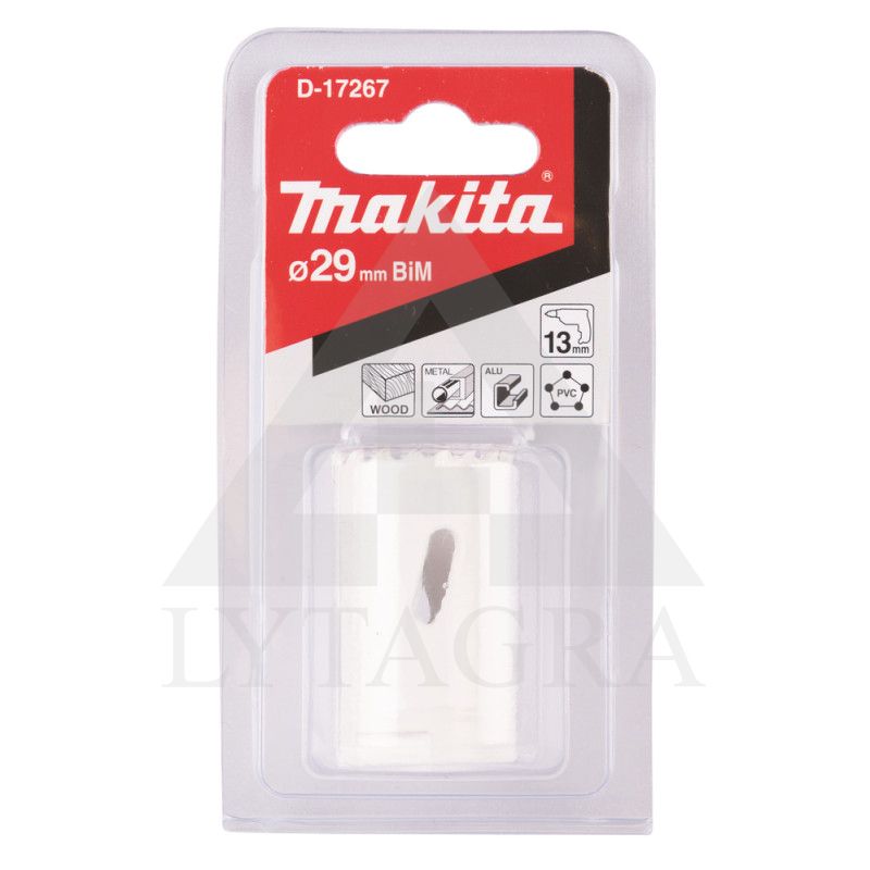Bi-Metal 29mm gręžimo karūna Makita D-17267