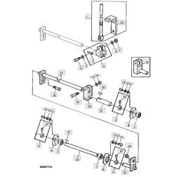Sraigės piršto laikiklis JOHN DEERE AH107066