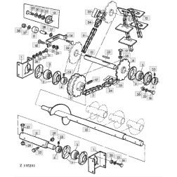 Grandinės sujungimas JOHN DEERE AL15953