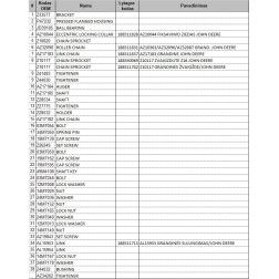 Grandinės sujungimas JOHN DEERE AL15953
