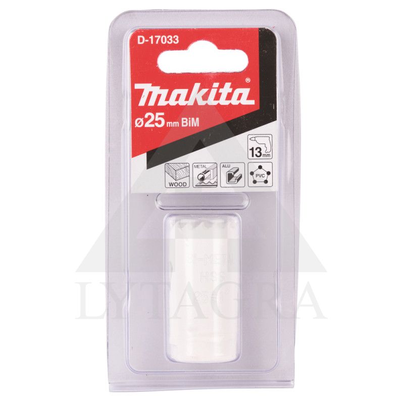 Bi-Metal 25mm gręžimo karūna Makita D-17033