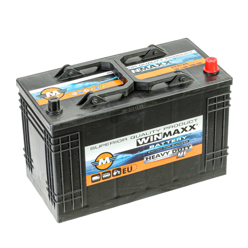 Akumuliatorius Winmaxx 12 V / 110 Ah / 750 A / R+