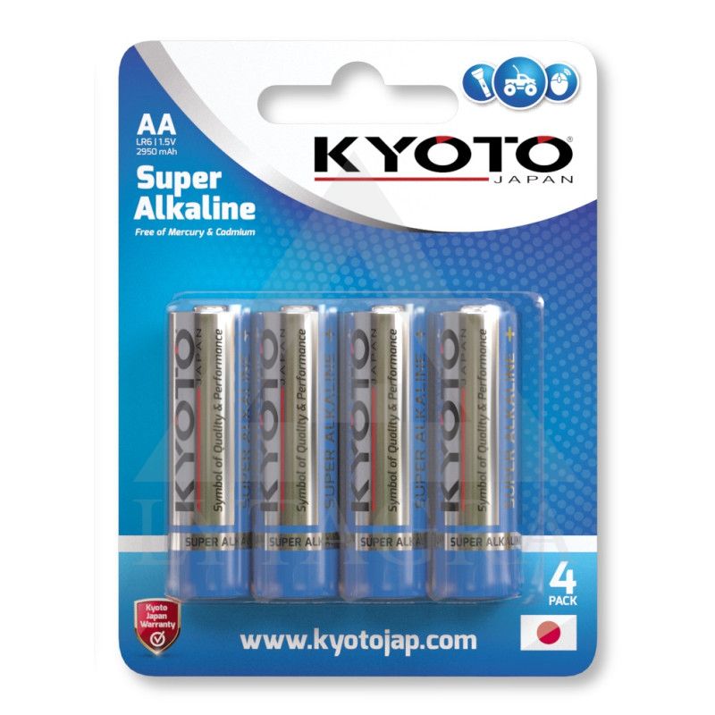 ELEMENTAI KYOTO JAPAN SUPER ALKALINE AA