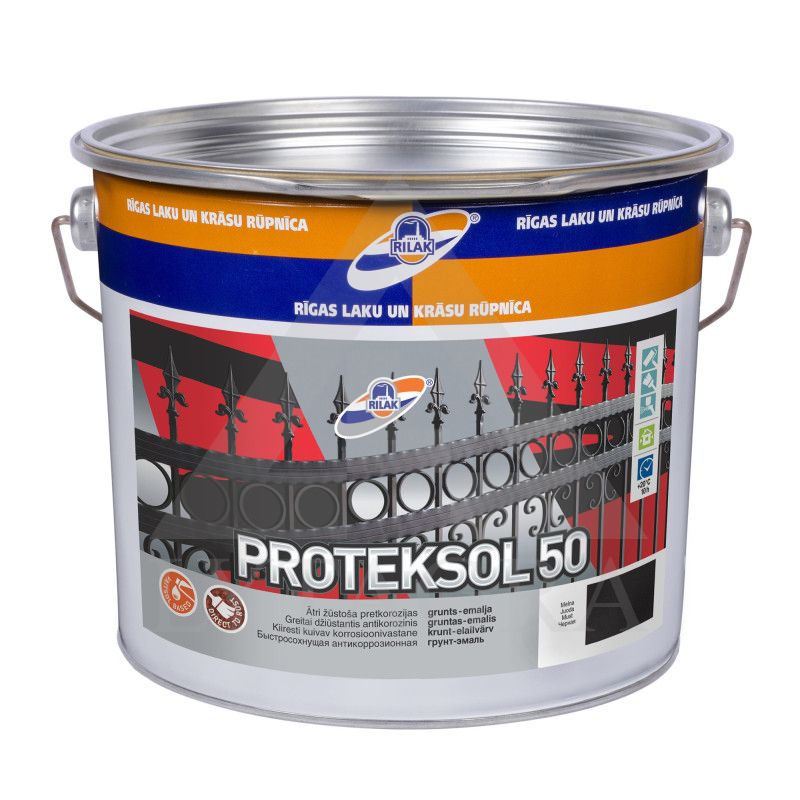MET DAŽ GRUNT ANTIK ANTRACITAS 2,7L PROTEKSOL-50