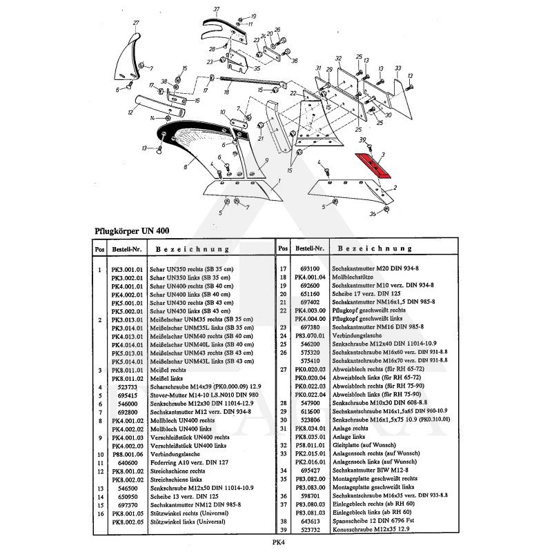 PK801102 Kaltas Vogel Noot
