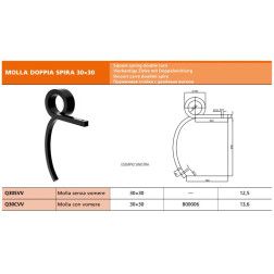 Nagas cyzelio 30X30 304591