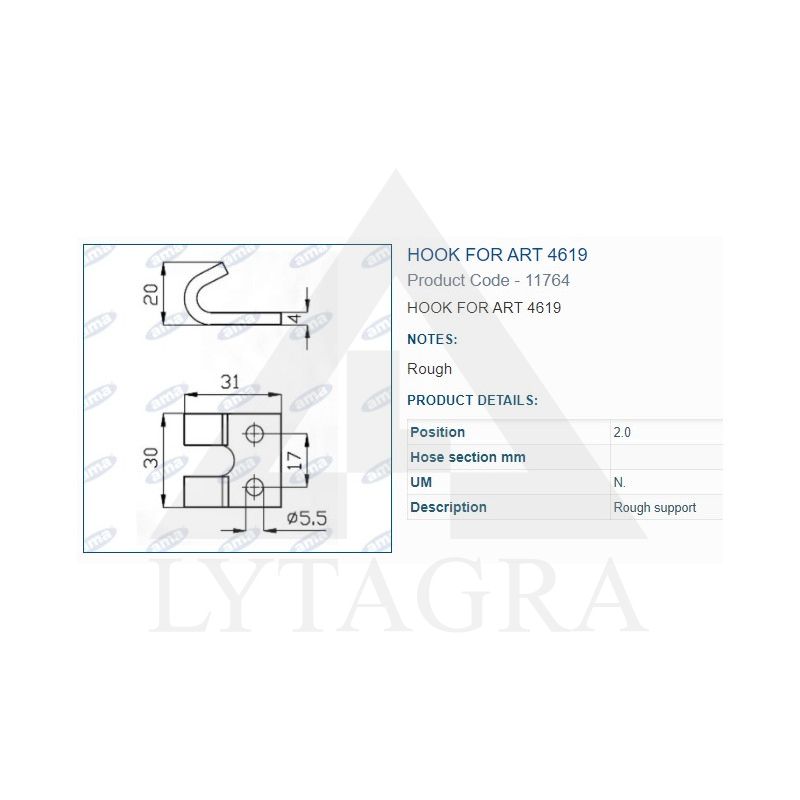 11764 KILPA BORTO UZRAKTO 0461