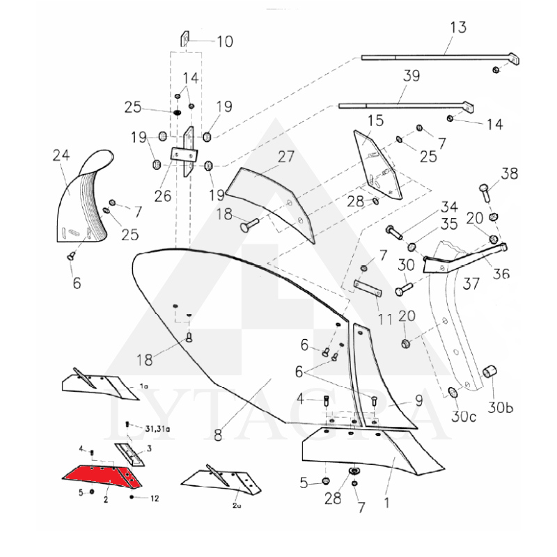 PK701301 Noragas Vogel Noot
