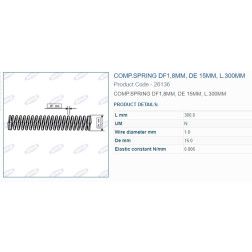 Spyruoklė spaudimo 26136