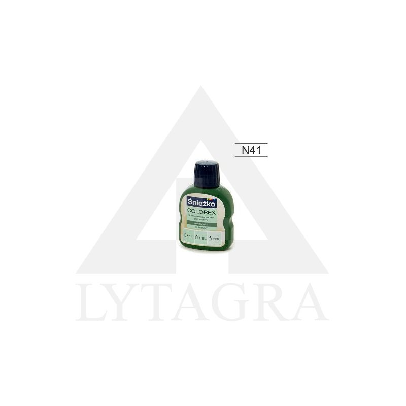 4124076 PIGMENTAS COLOREX ŽALIAS 0.1L N41 SNIEŽKA