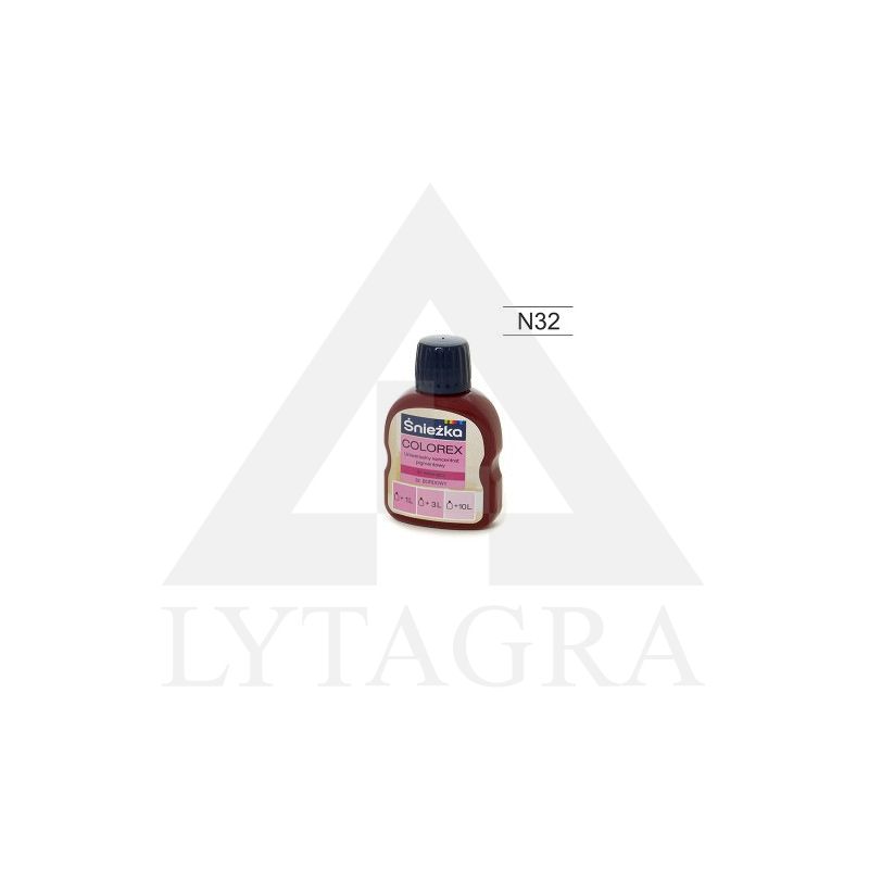 4124210 PIGMENTAS COLOREXBORDO 0.1L N32 SNIEŽKA 4124210 PIGMENTAS COLOREXBORDO 0.1L N32 SNIEŽKA