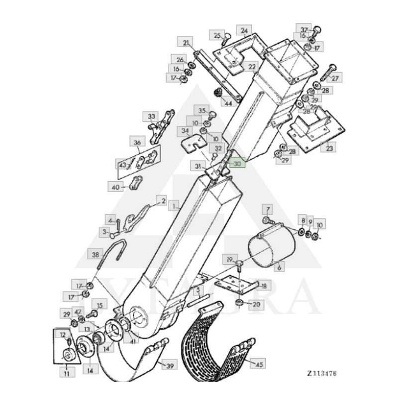 Grandinės sujungimas JOHN DEERE AL15479
