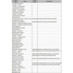 Grandinės sujungimas JOHN DEERE AL15479