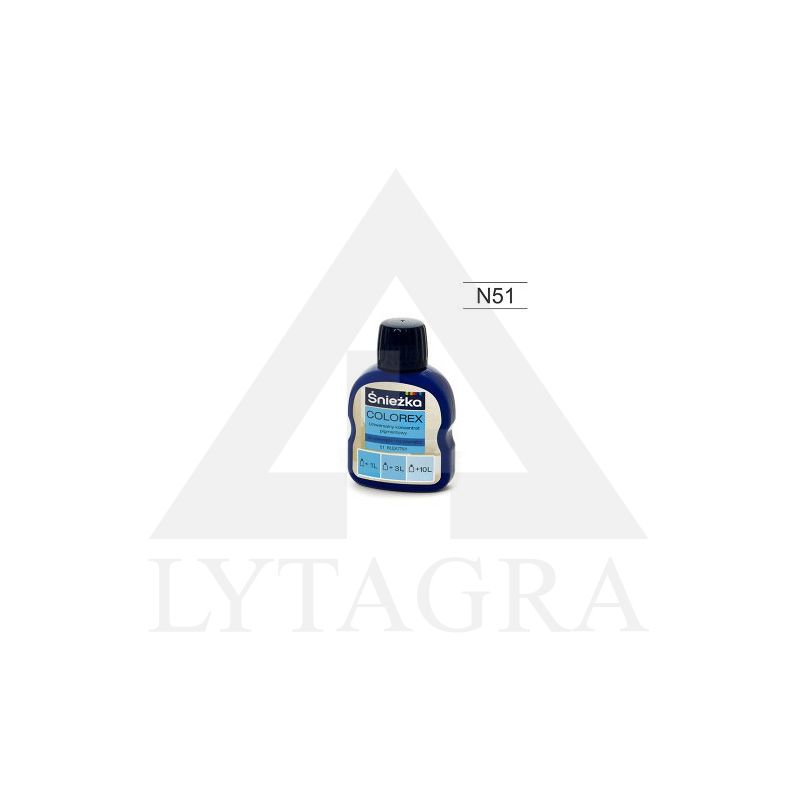 4124294PIGMENTAS COLOREX ŽYDRA0.1L N51 SNIEŽKA