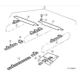 GRANDINĖS SUJUNGIMAS JOHN DEERE AZ24233