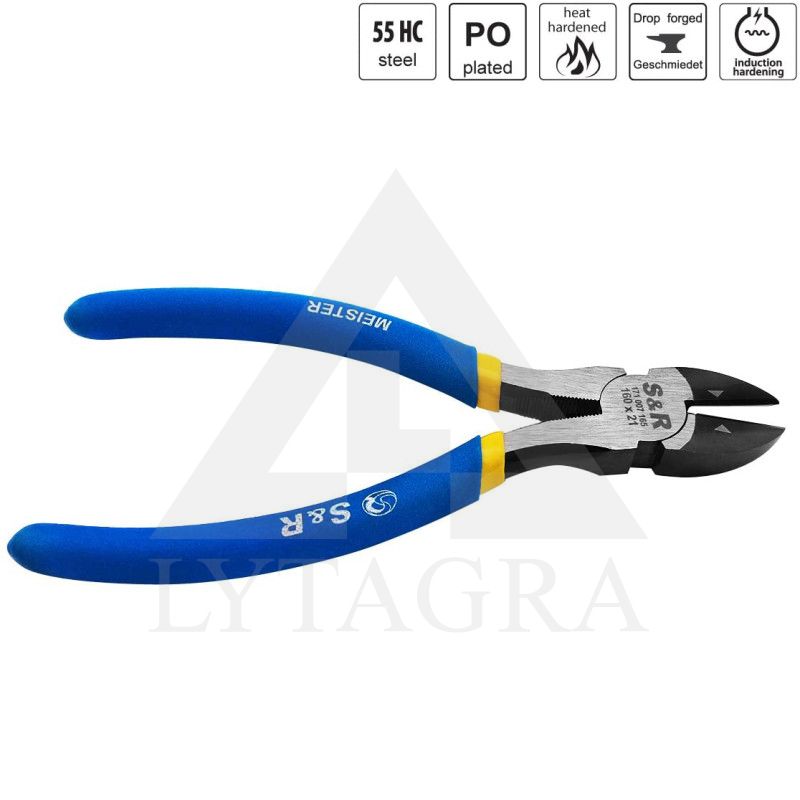 Kandiklinės replės S&amp R 171007165, 165mm