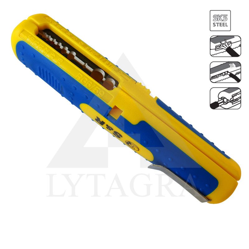 Laidų nužievinimo replės S&amp R 580010020, 8-13mm