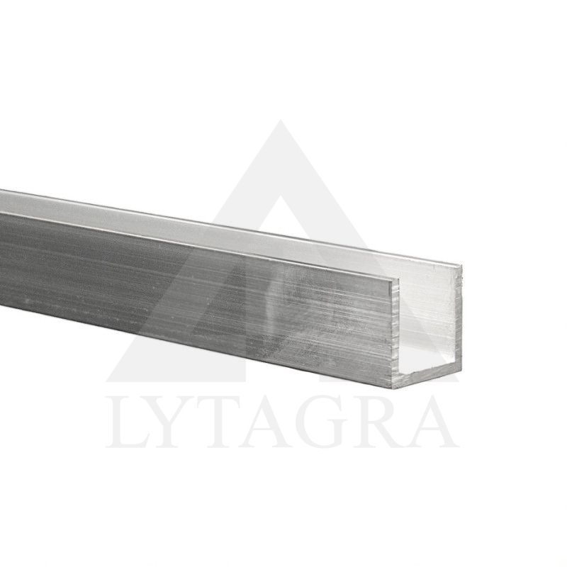 U FORMOS ALIUMINIO PROFILIS 20X30X20x2MM