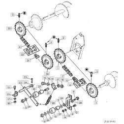 Grandinė JOHN DEERE AZ22522