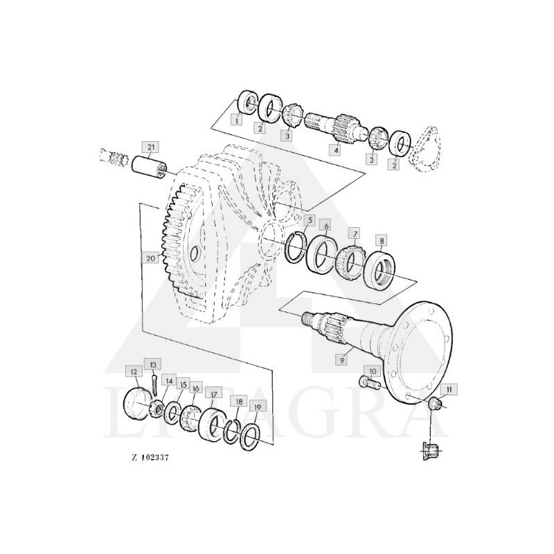 Z37932 SLI.SUJUNGIMO MOVA JOHN DEERE