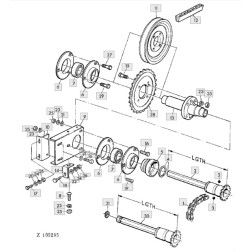 Velenas JOHN DEERE AZ20402