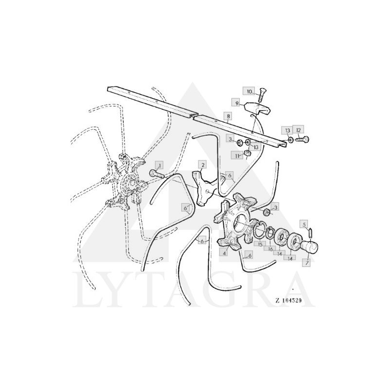 Z30931 PIRSTAS JOHN DEERE