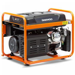 Benzininis elektros generatorius 6.5kW DAEWOO GDA 7500E