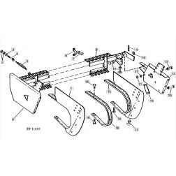 Apsauga rinktuvui JOHN DEERE E64581