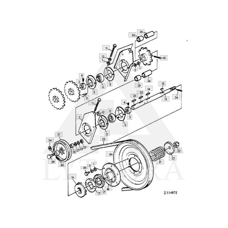 Žvaigždutė JOHN DEERE Z11212