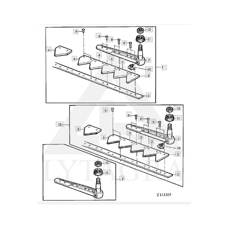 AZ10808 DALGIS SU PAKOTE 4.20m JOHN DEERE