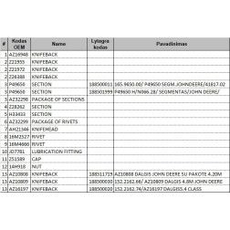 AZ10808 DALGIS SU PAKOTE 4.20m JOHN DEERE