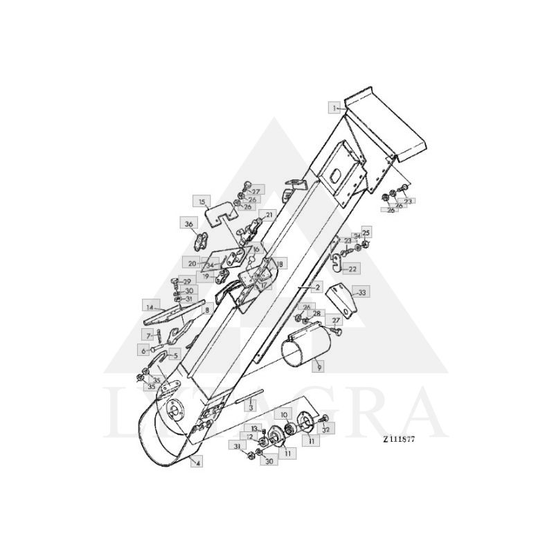 Grandinės sujungimas JOHN DEERE AZ24533