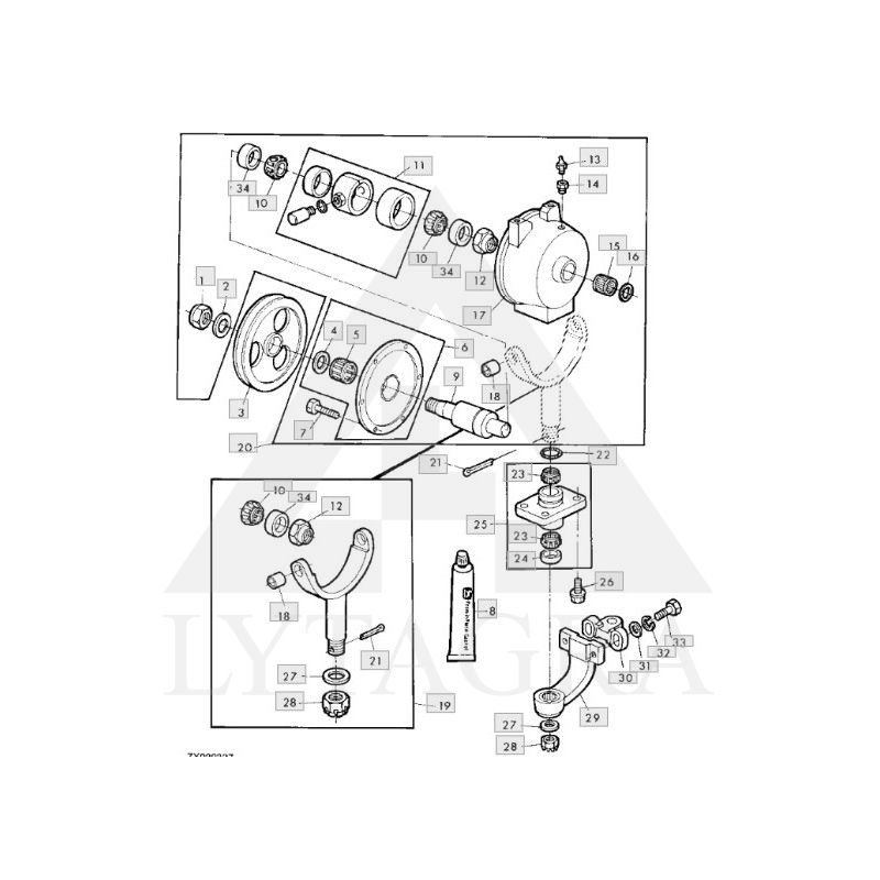 Apkaba JOHN DEERE H98780
