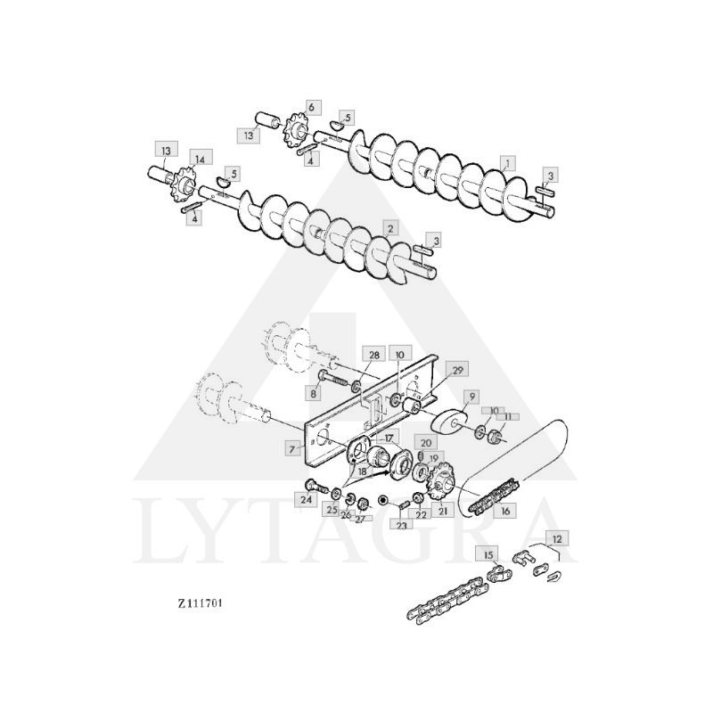 AZ23212 GRANDINE JOHN DEERE