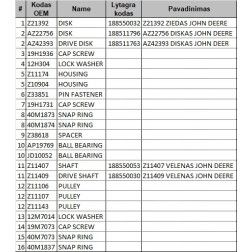 Z11409 VELENAS JOHN DEERE